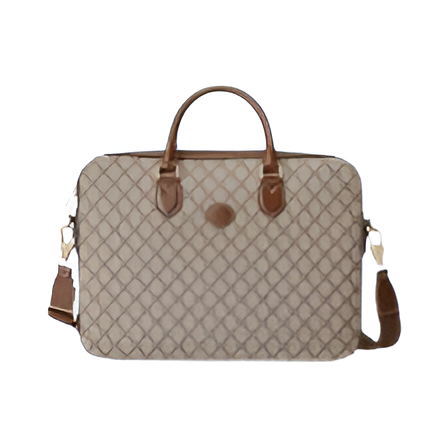 Gucci GG Supreme Business Case Brown