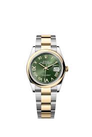Rolex Datejust Oystersteel $ yellow gold