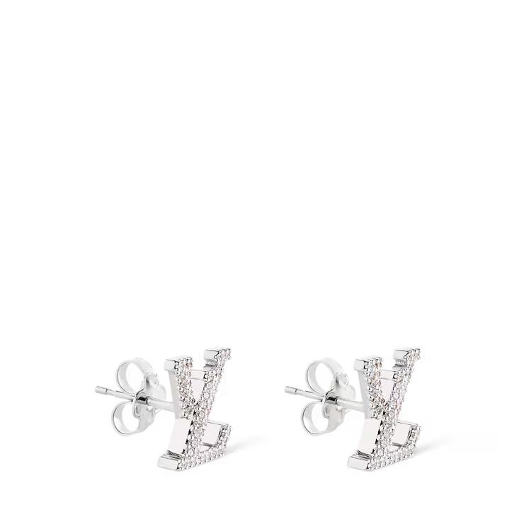 LV Iconic Earrings Silver