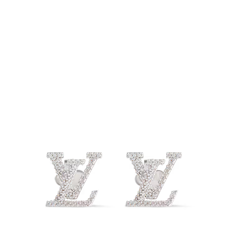 LV Iconic Earrings Silver