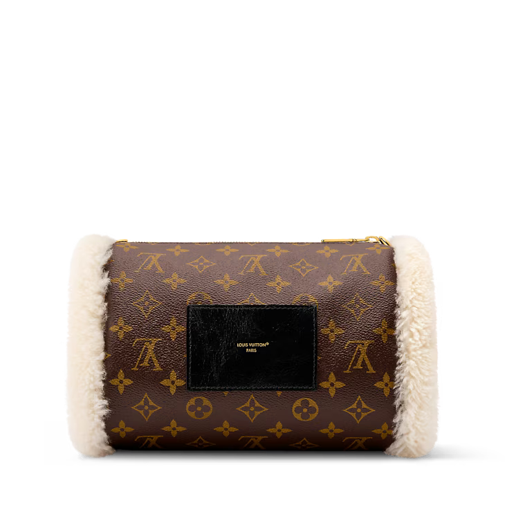 LV Teddy Mitt Monogram Shearling