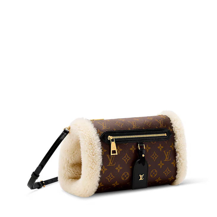 LV Teddy Mitt Monogram Shearling