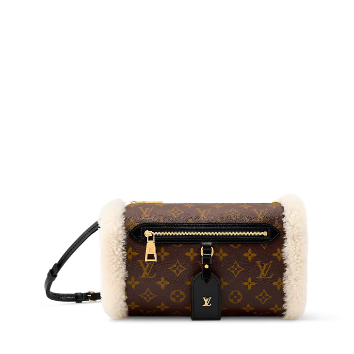 LV Teddy Mitt Monogram Shearling