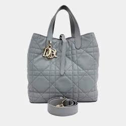 Dior Grey Leather Toujours Vertical Bag