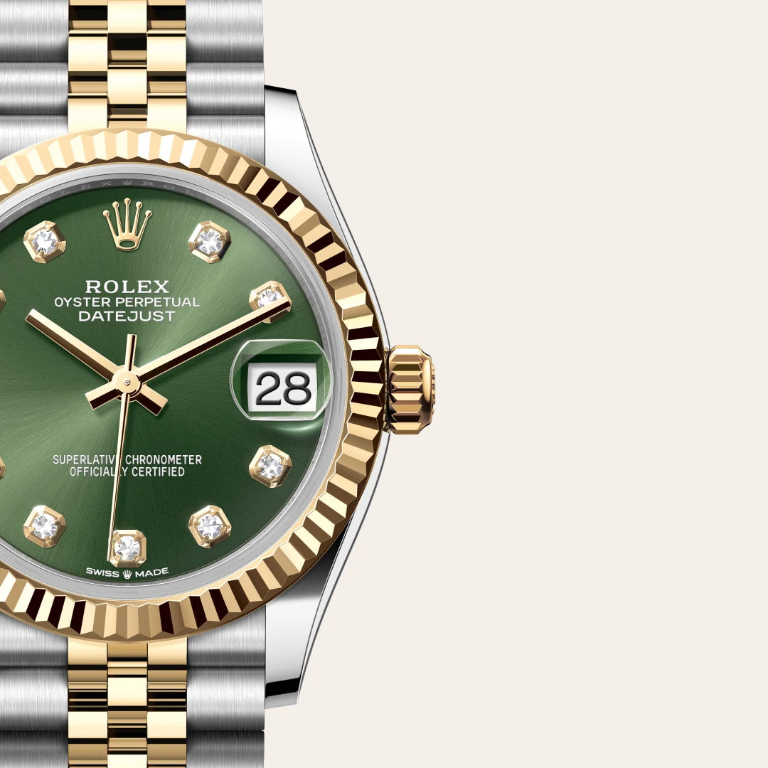 Rolex Datejust Oystersteel and yellow gold