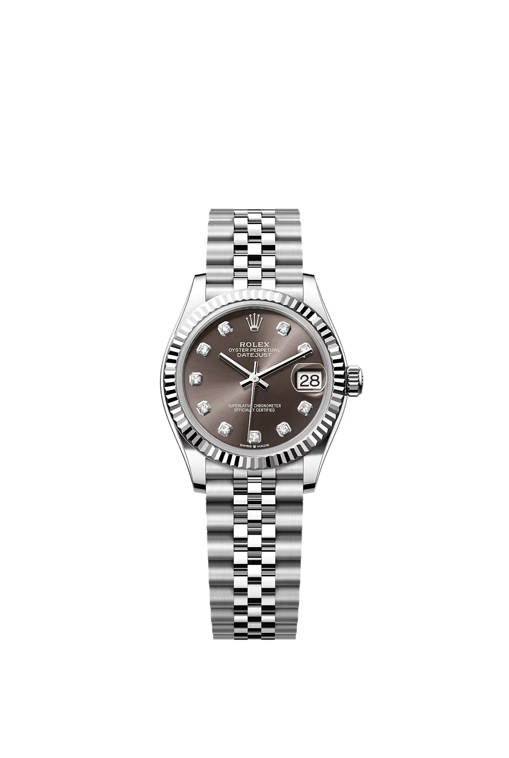 Rolex Datejust Oystersteel and white gold