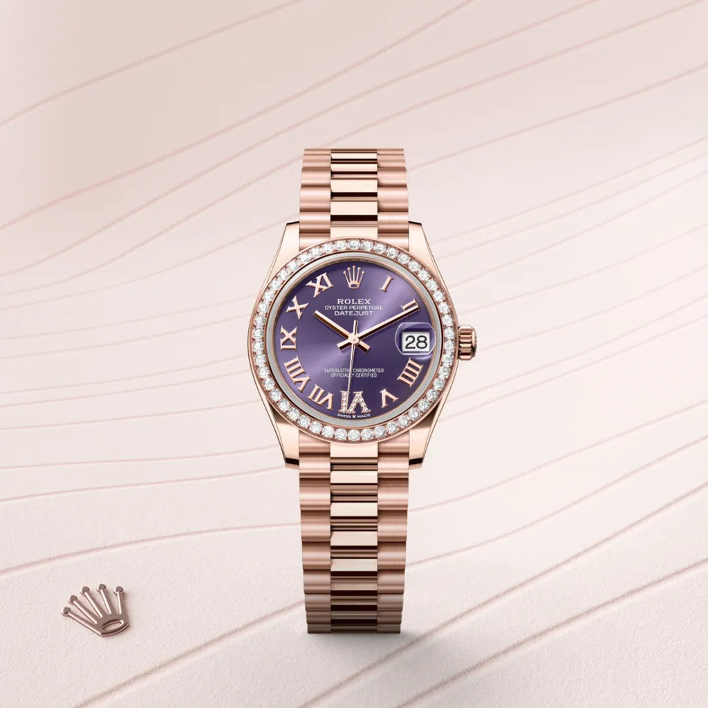Rolex Datejust Purple Dial