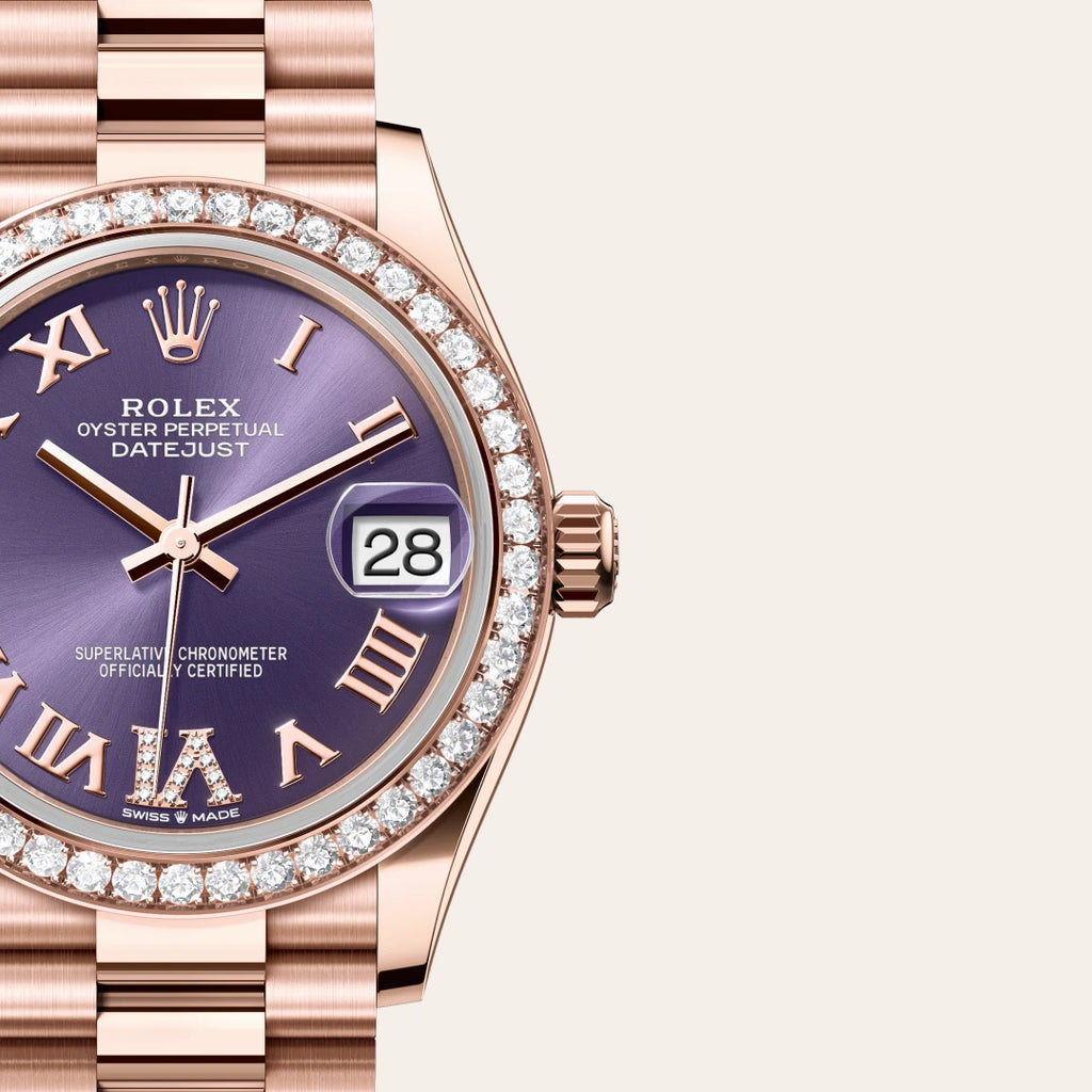 Rolex Datejust Purple Dial