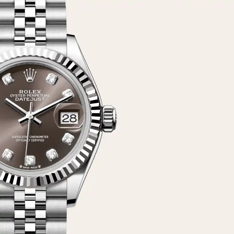 Rolex Datejust Oystersteel and white gold