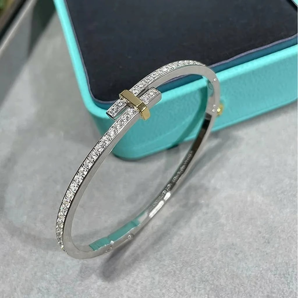 Tiffany Edge Hinged Bypass Bangle
