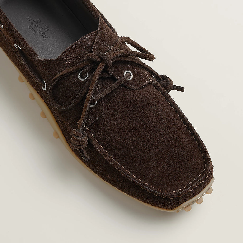 Hermes Brown Loafers  Men's Shoes