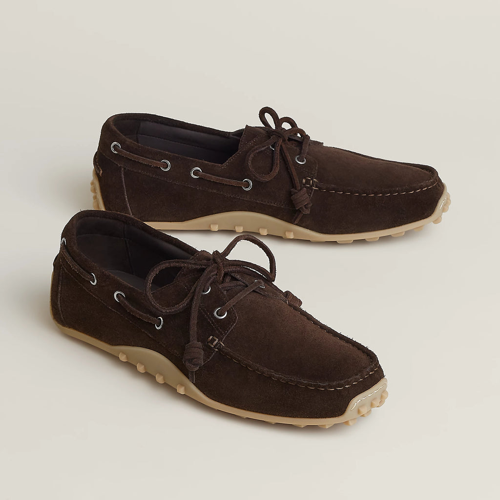 Hermes Brown Loafers  Men's Shoes