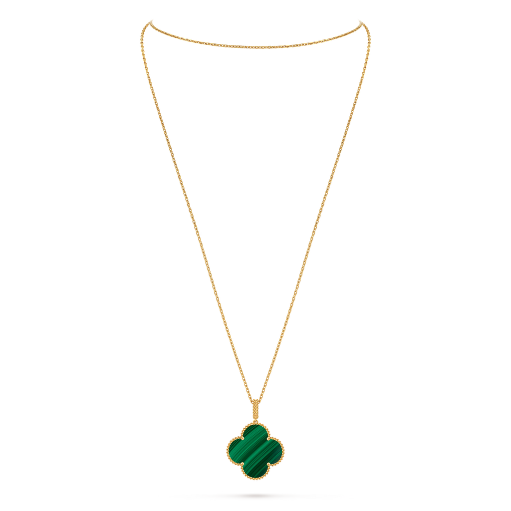 Alhambra Necklace Dark Green