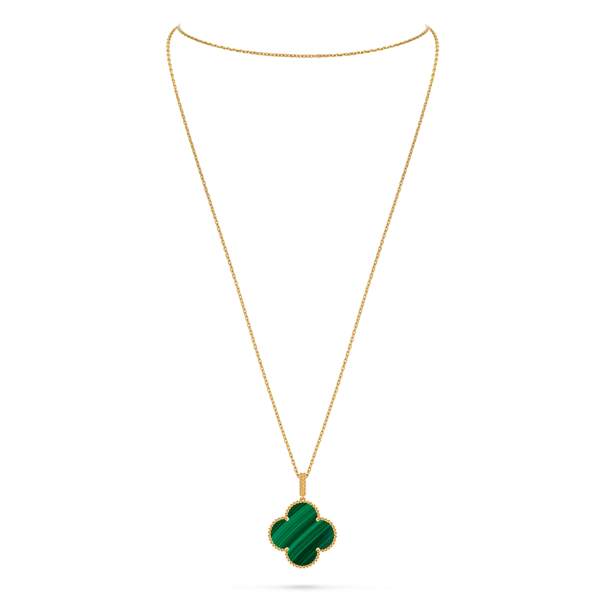 Alhambra Necklace Dark Green