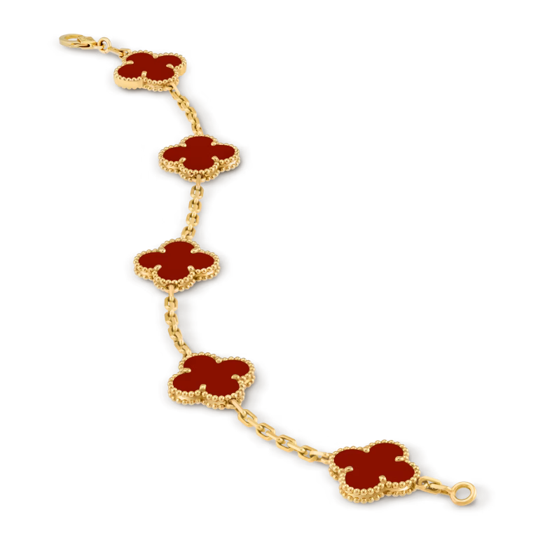 Vintage Red 5 motifs