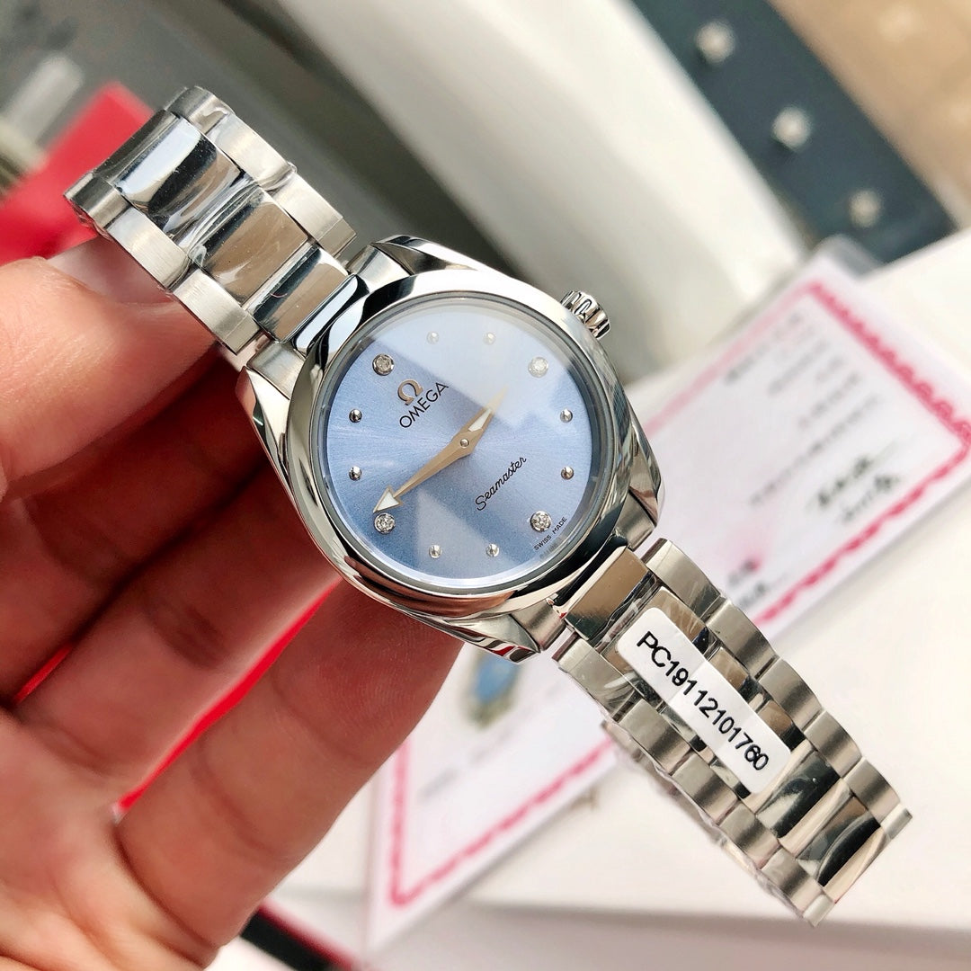 Omega Aqua Terra Twilight Charm Watch
