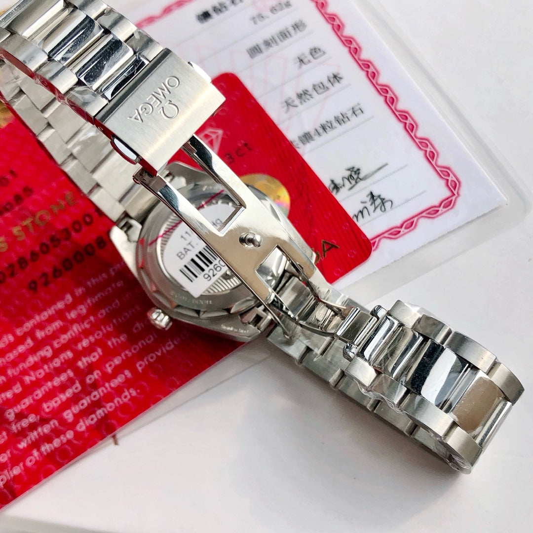 Omega Aqua Terra Twilight Charm Watch