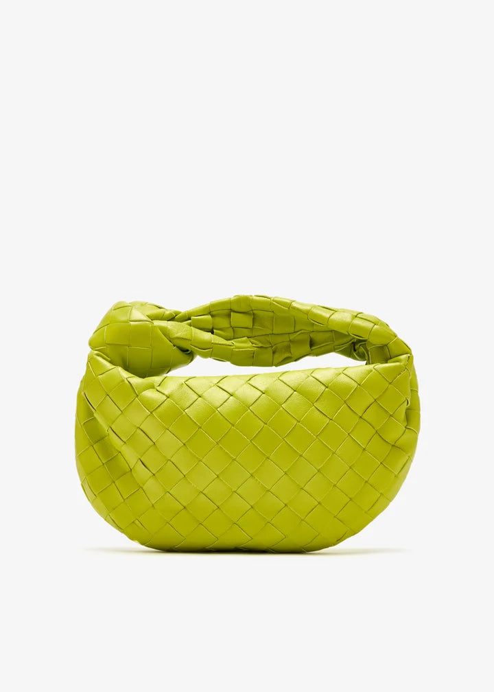 Bottega Veneta Jodie Lime Green