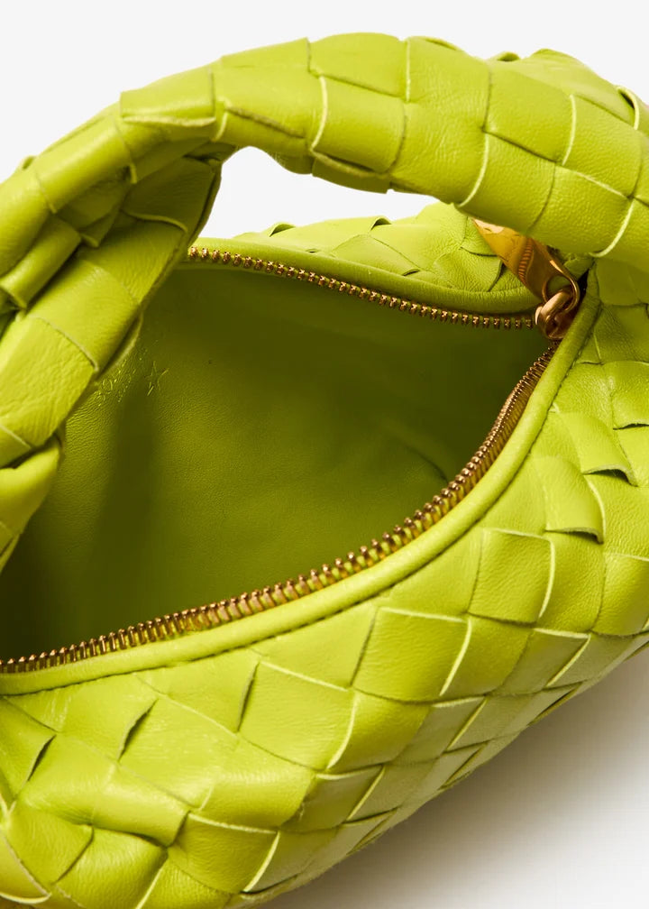 Bottega Veneta Jodie Lime Green