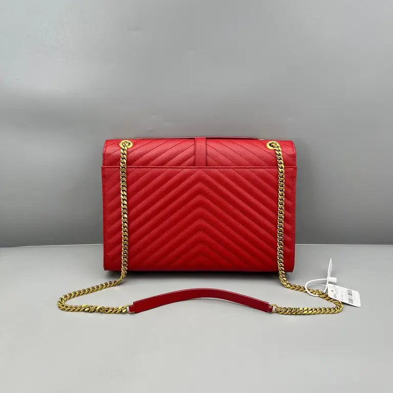 Ysl Satchel Monogramme leather handbag