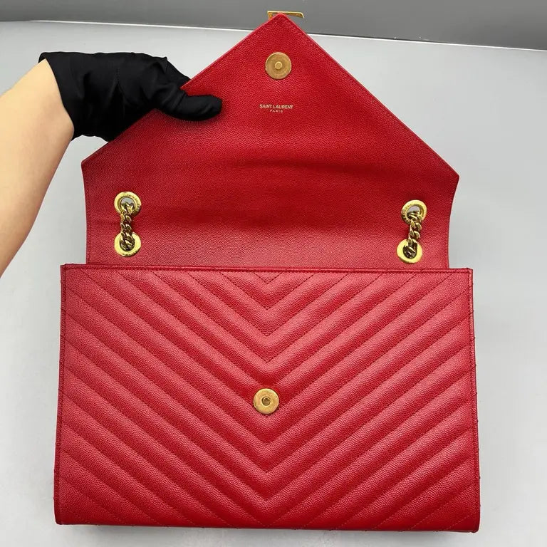 Ysl Satchel Monogramme leather handbag