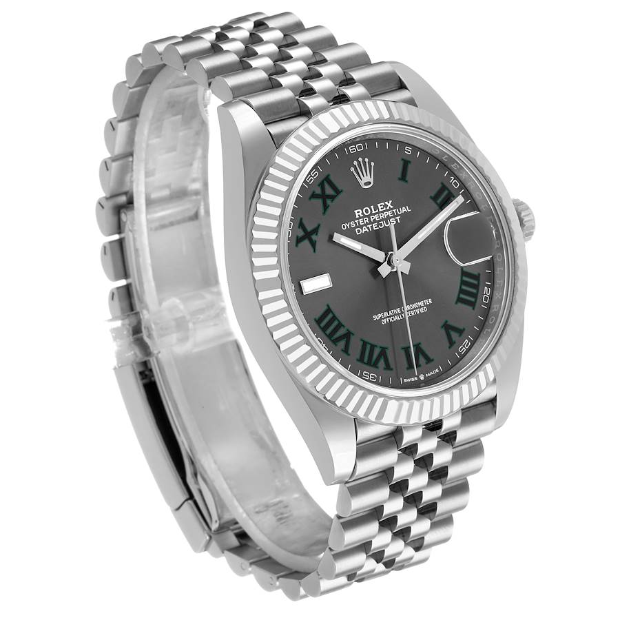 Rolex Datejust Wimbledon Dial Steel