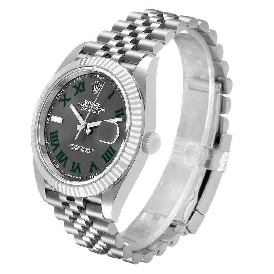 Rolex Datejust Wimbledon Dial Steel