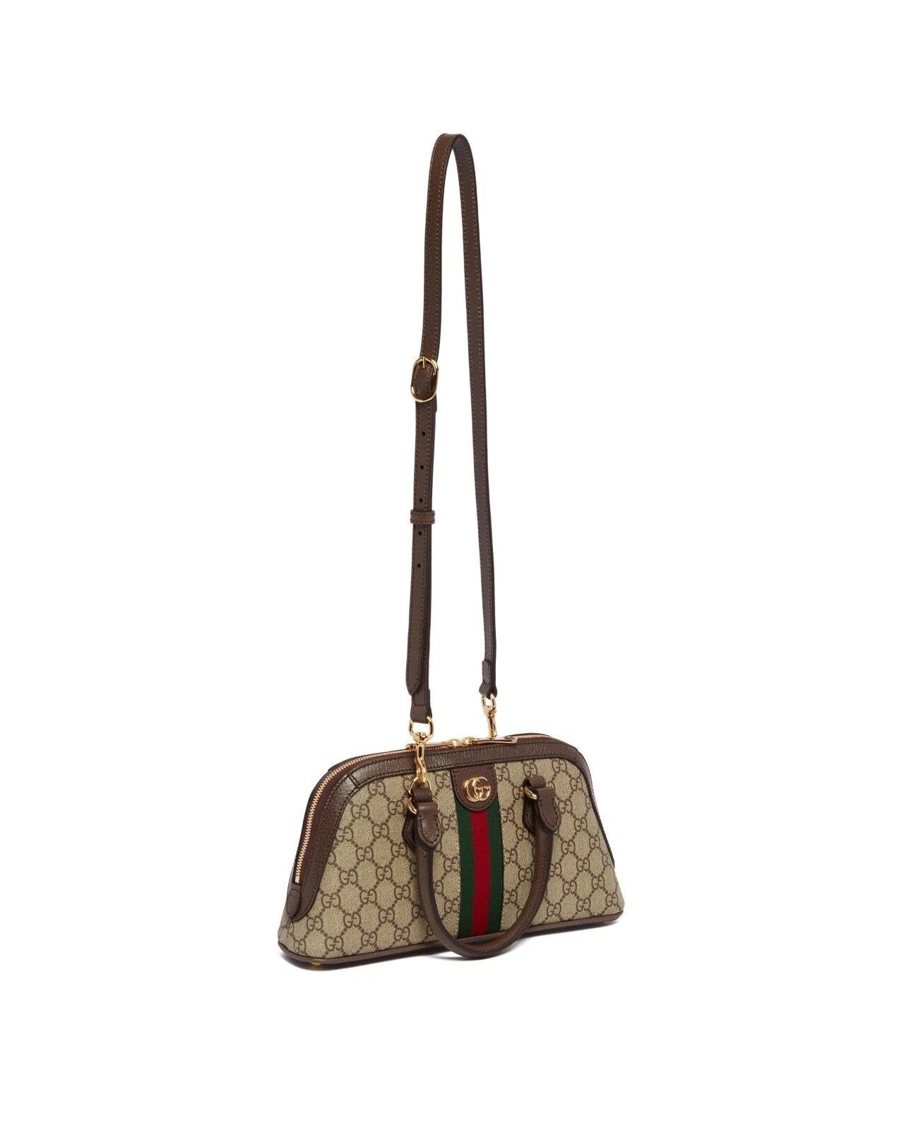 Gucci Ophidia Small Ebony Top Handle Bag