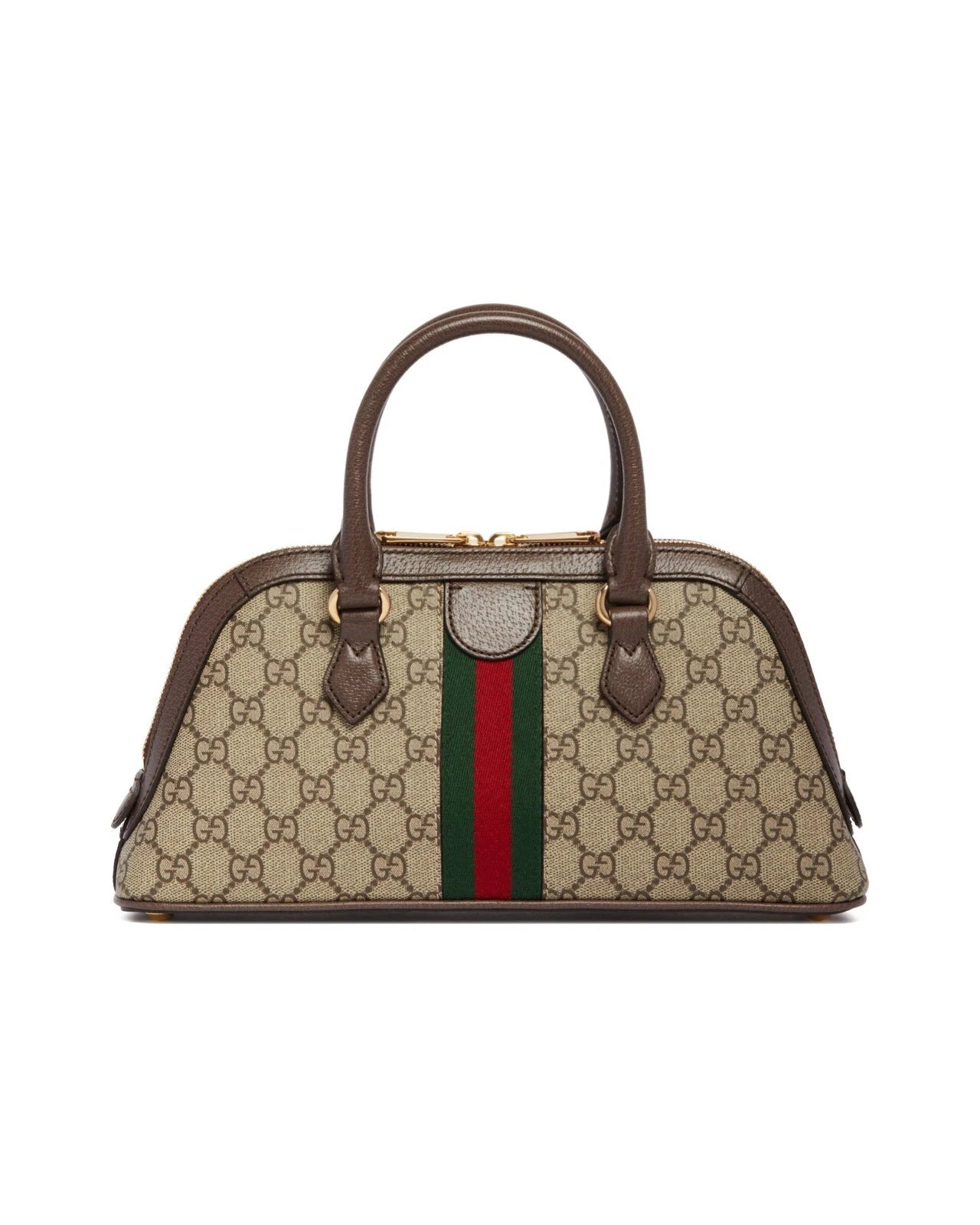 Gucci Ophidia Small Ebony Top Handle Bag