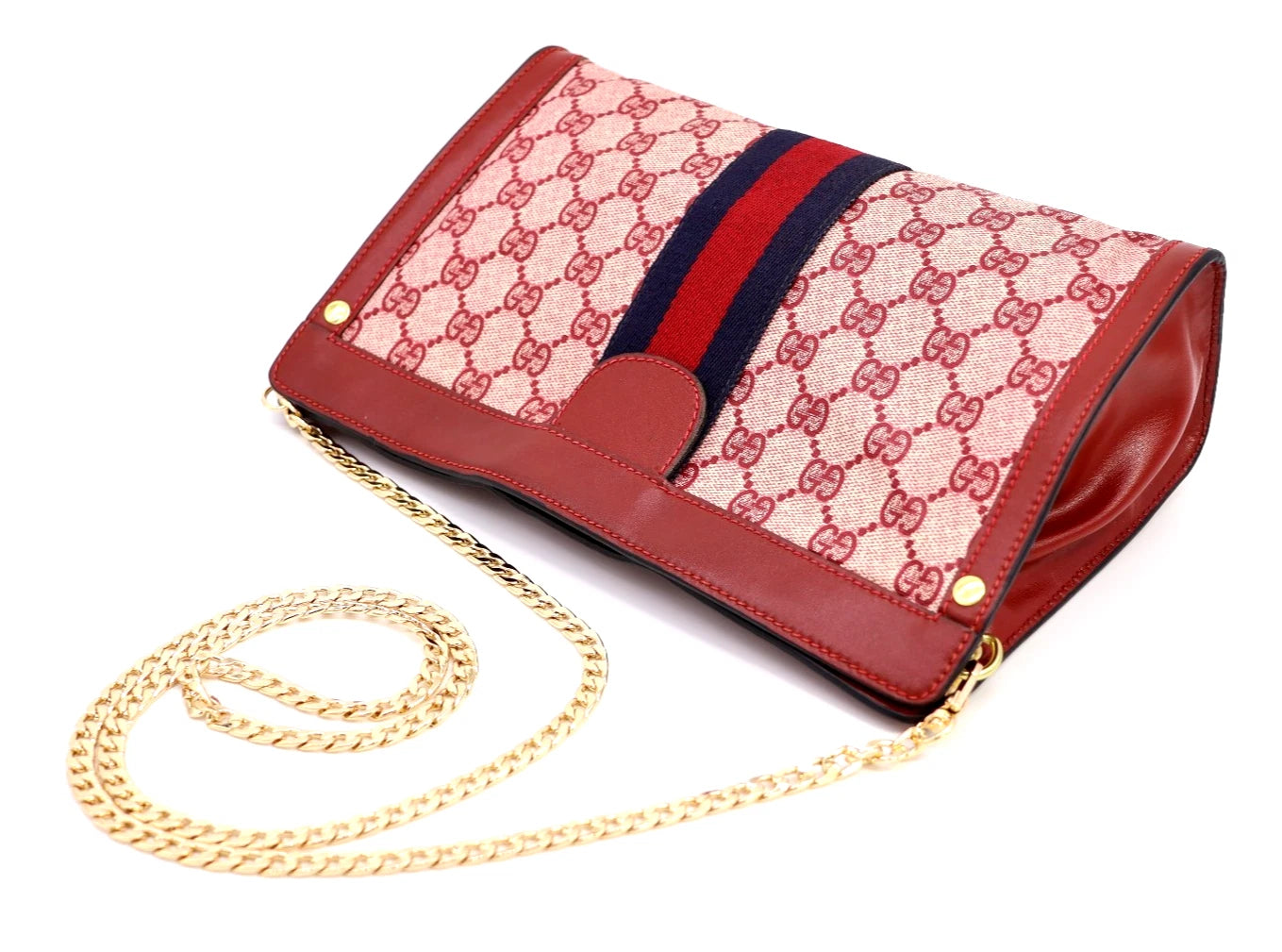 Gucci Web Stripe Shoulder Bag