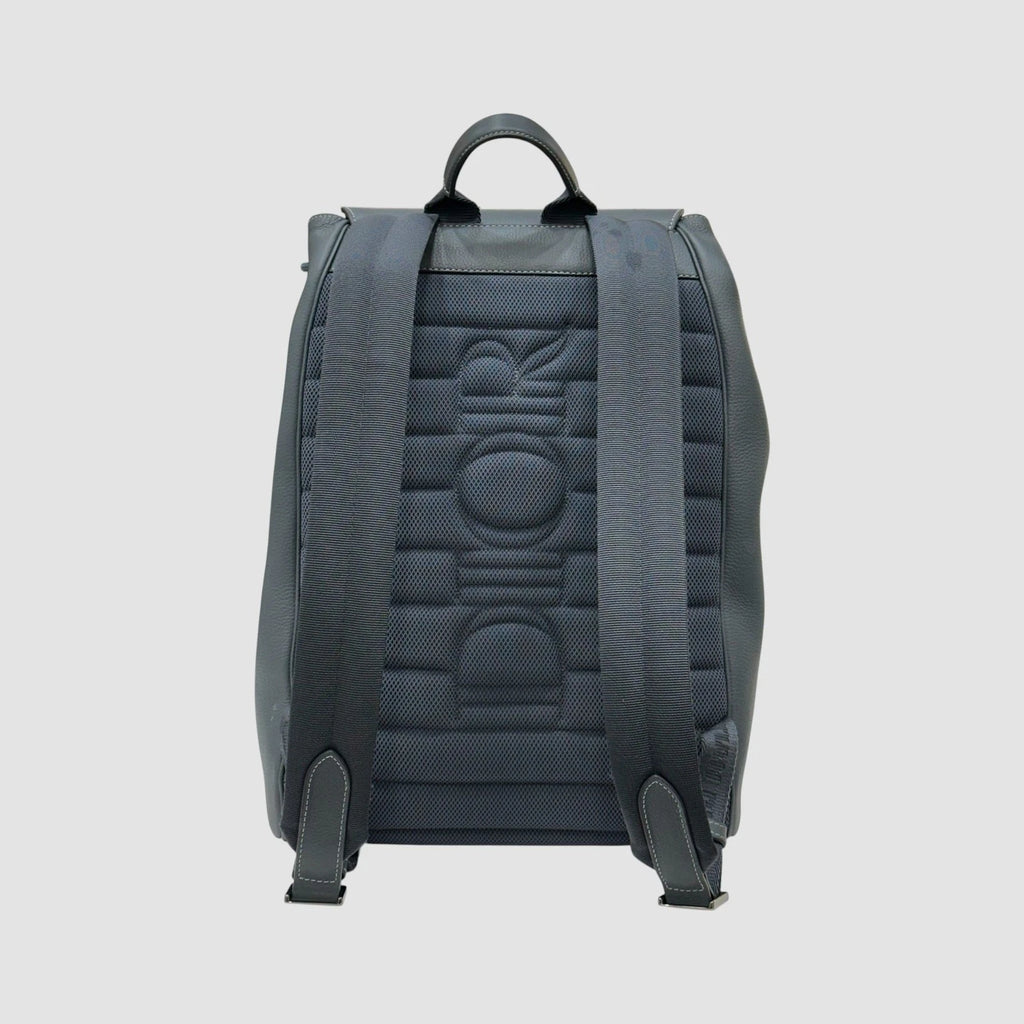 Dior Saddle Deep Gray Flap Backpack
