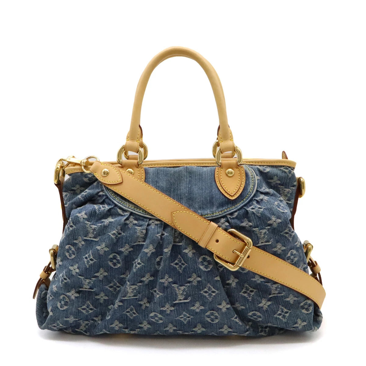 LV Denim Shoulder Bag