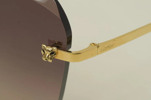 Authentic Cartier Panthere Sunglasses