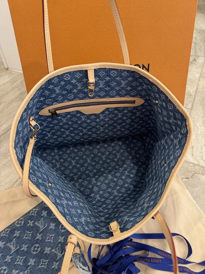 New Louis Vuitton Resort 2025 Blue Denim