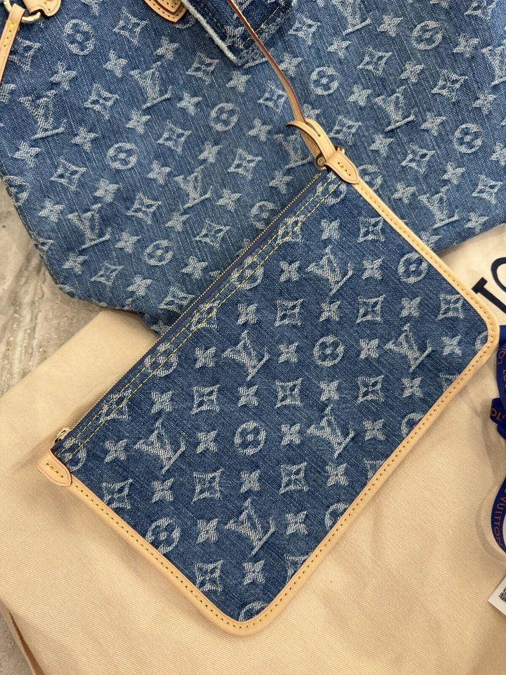 New Louis Vuitton Resort 2025 Blue Denim