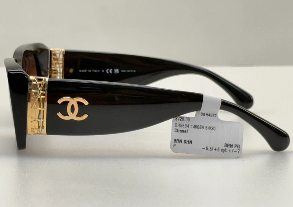 Chanel Sunglasses Dark Taupe Brown