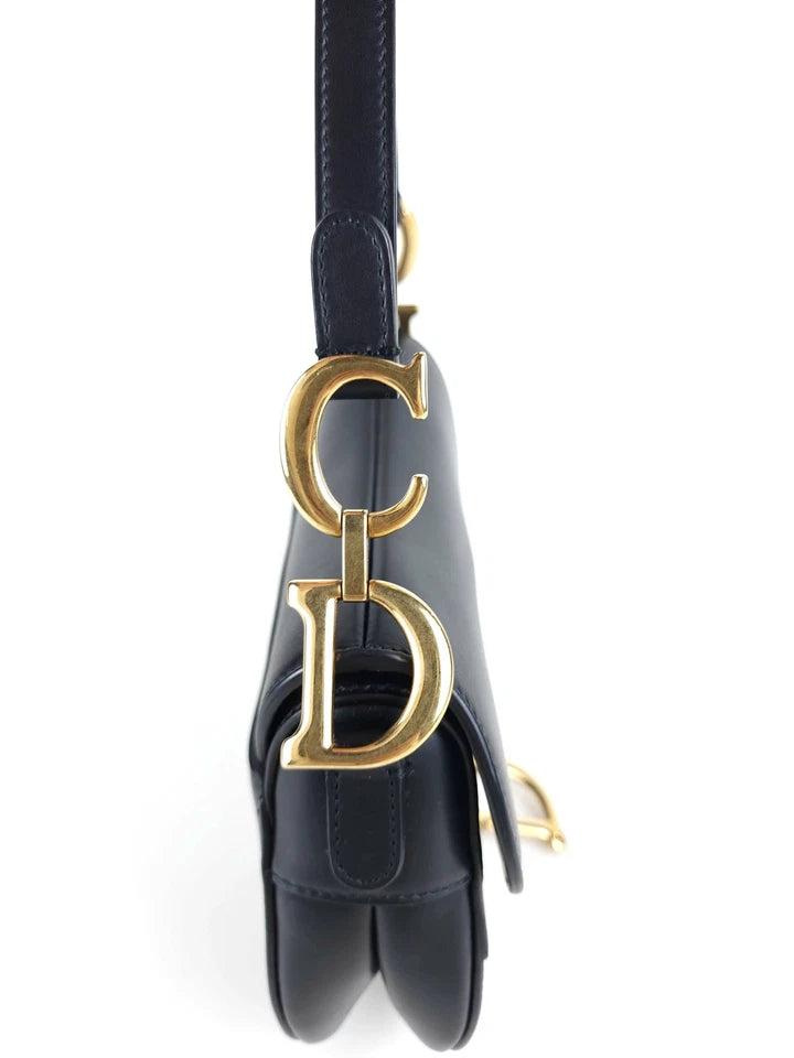 Dior Saddle Leather Shoulder Bag