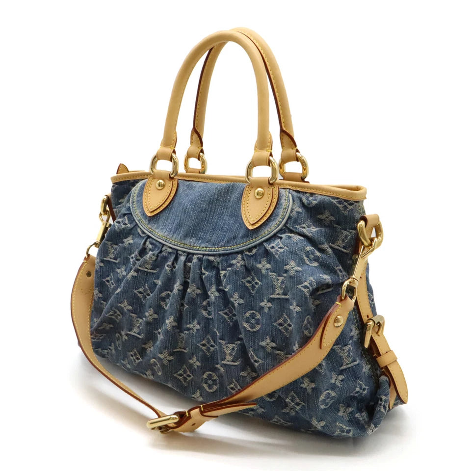LV Denim Shoulder Bag