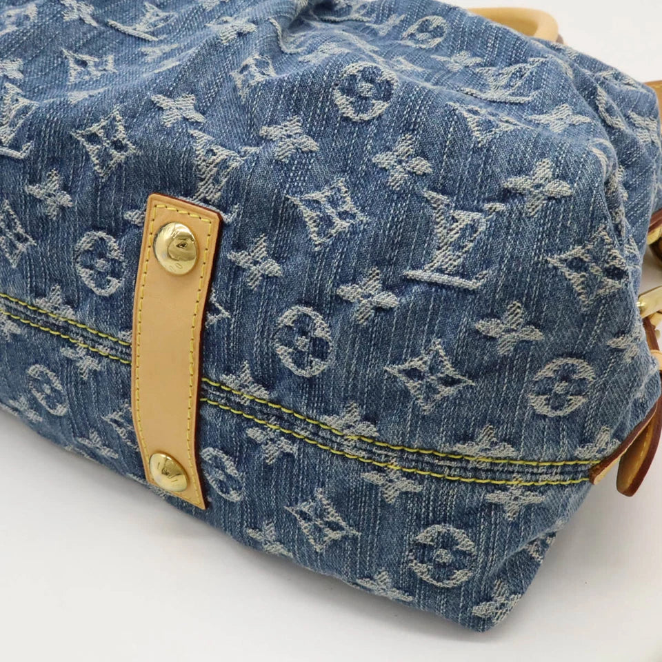 LV Denim Shoulder Bag