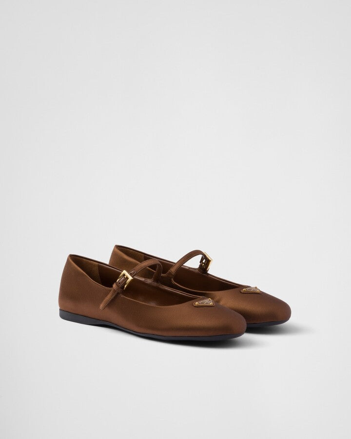 Prada Satin ballerinas
