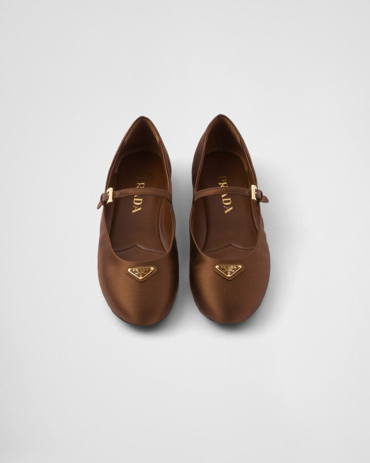 Prada Satin ballerinas