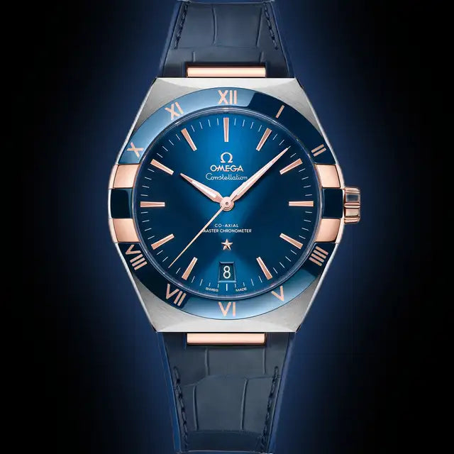 Omega Constellation Blue Dial