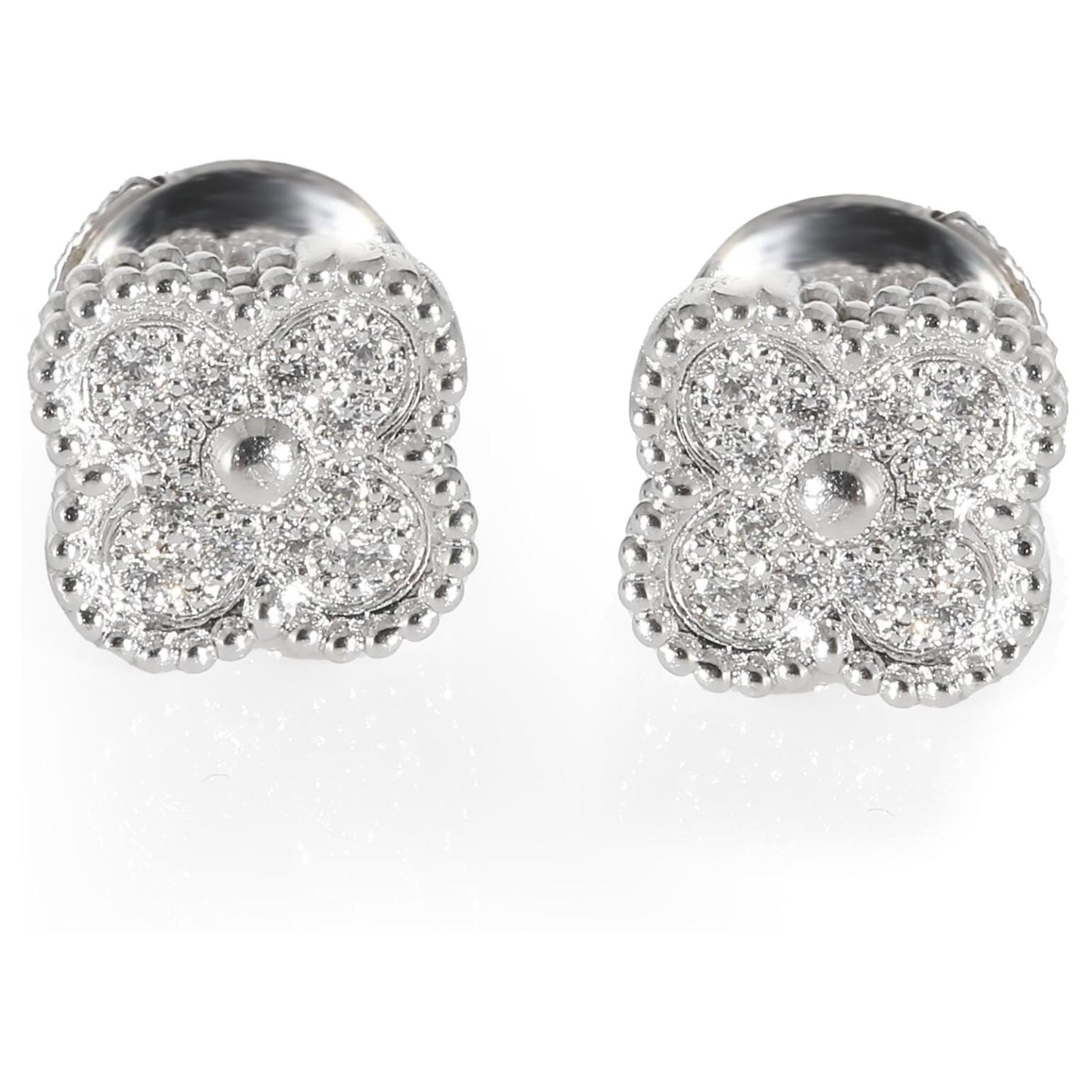 VCA Dot Clover Earrings