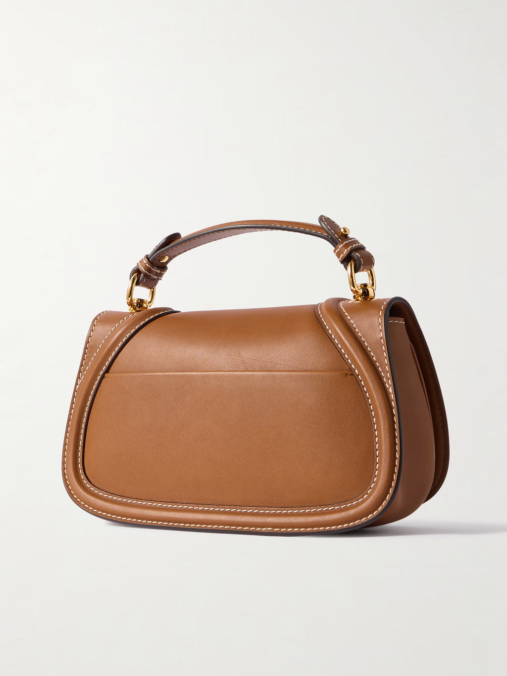 Blondie Brown leather shoulder bag