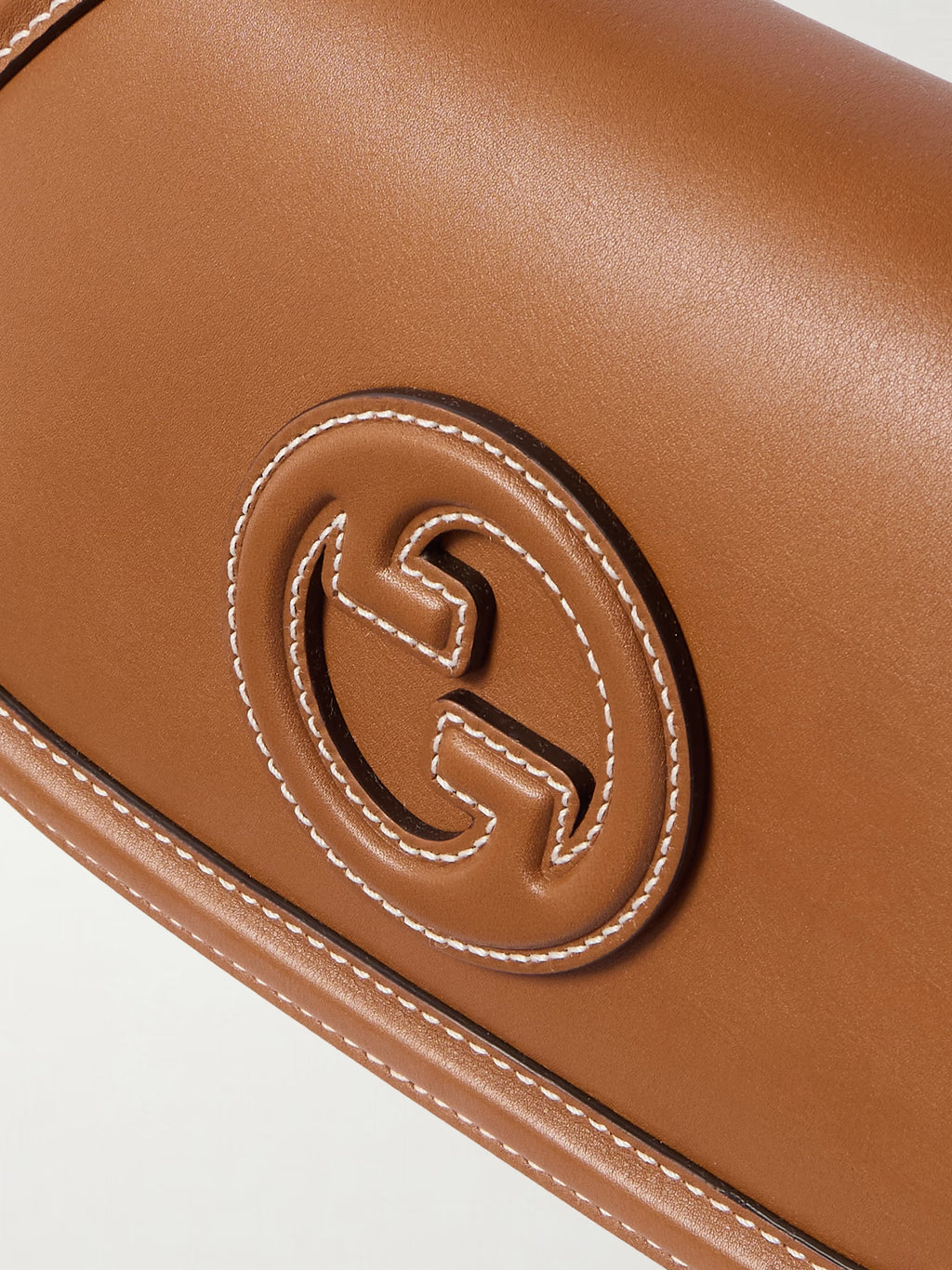 Blondie Brown leather shoulder bag