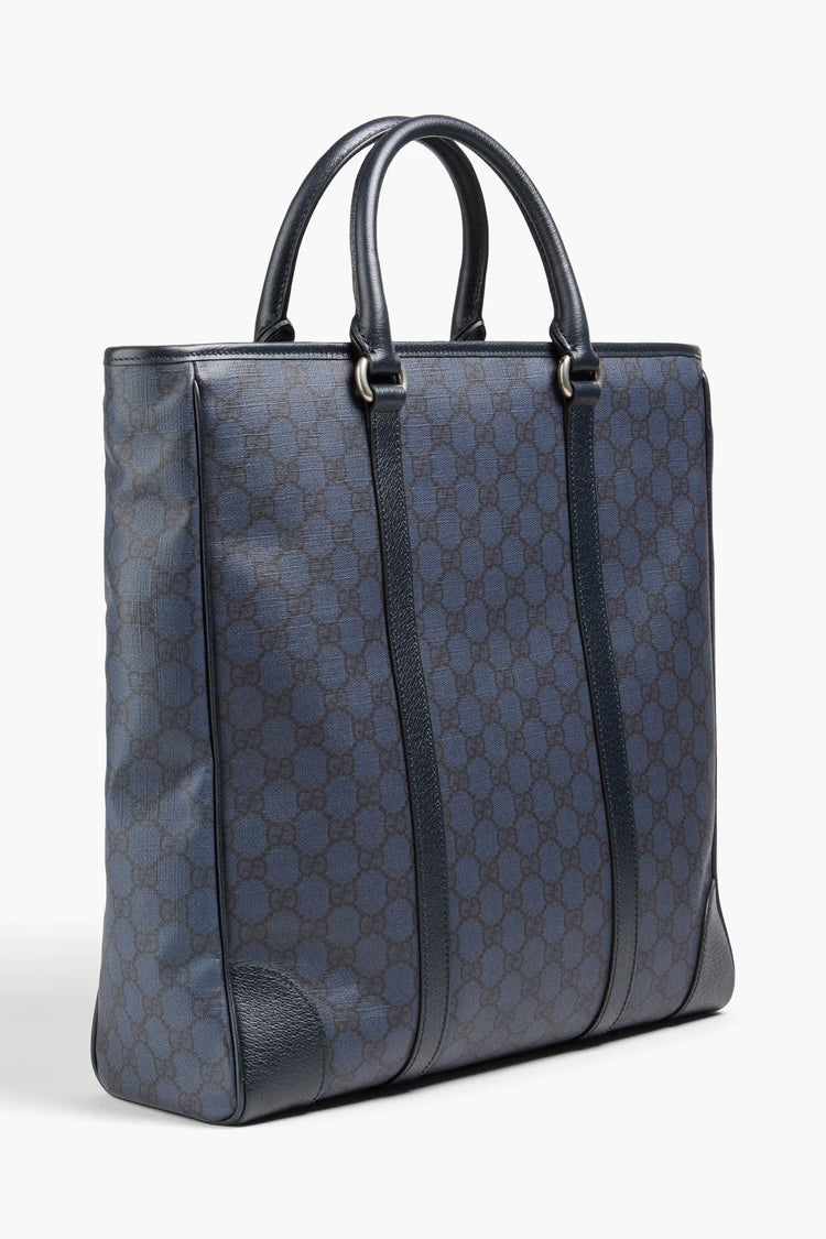 Gucci Printed leather tote bag