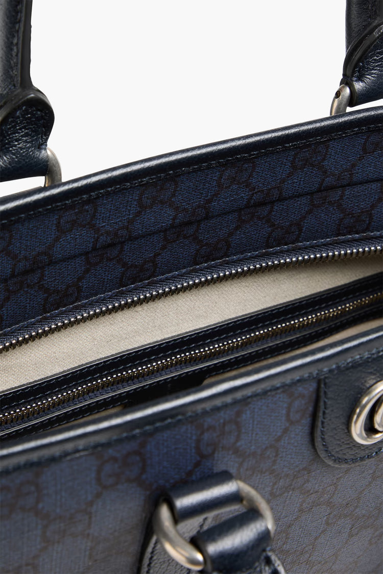 Gucci Printed leather tote bag