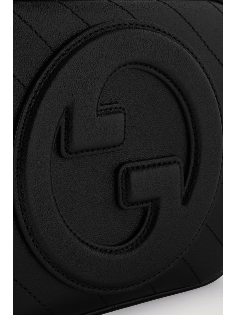 Gucci Black Blondie Leather Shoulder Bag