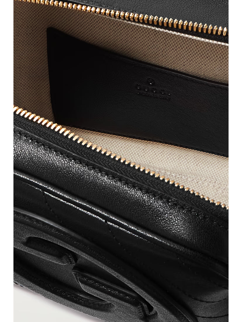 Gucci Black Blondie Leather Shoulder Bag