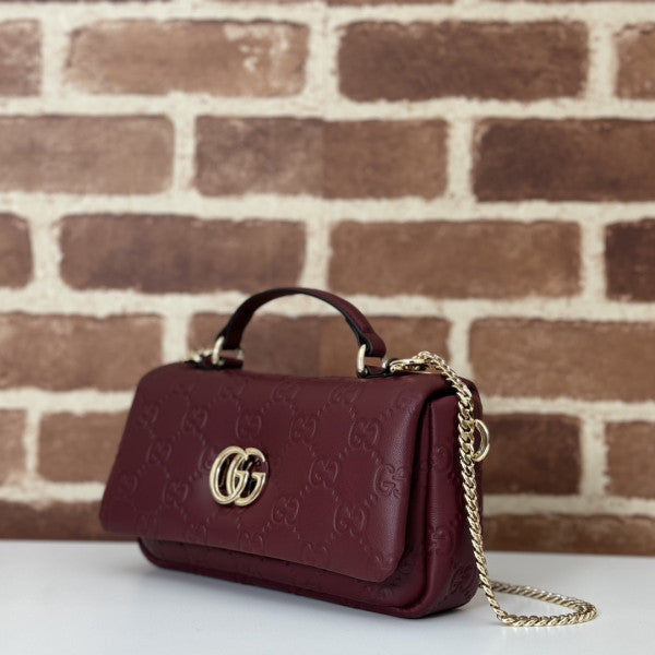 Gucci gg milano mini top handle bag